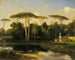 La villa Doria Pamphilj i Rom - Alexandre-Gabriel Decamps — visning af kunstværket