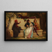 Poète florentin - Alexandre Cabanel — indrammet kunstværk på væggen