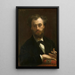 Portrait af Pierre Cabanel - Alexandre Cabanel — indrammet kunstværk på væggen