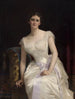 Portrait af Mary Victoria Leiter, den kommende Lady Curzon de Kedleston, viceregerinde af Indien - Alexandre Cabanel — visning af kunstværket