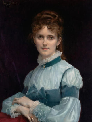 Alexandre Cabanel - Portrait of Miss Fanny Clapp.webp