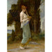 Psyché - Alexandre Cabanel — indrammet kunstværk på væggen