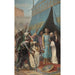 Reproduktion af maleriet af Saint Louis fange i Palæstina - Alexandre Cabanel