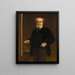 Selvportræt - Alexandre Cabanel — indrammet kunstværk på væggen