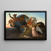 La Mort de Moïse - Alexandre Cabanel — indrammet kunstværk på væggen
