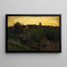 Vue de Montmartre, versant nordvest - Alexandre Defaux — indrammet kunstværk på væggen