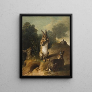 Alexandre Franois Desportes - Rabbits.webp