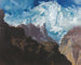 Mont Rakaposhi - Alexandre Iacovleff — visning af kunstværket