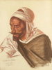 Portrait af Mohamed ben Jellul - Alexandre Iacovleff — visning af kunstværket