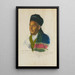 Reproduktion af maleriet Portrait af Haji Mohamed Hachem - Alexandre Iacovleff