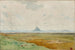 La baie du Mont-Saint-Michel med Tombelaine-klippen - Alexandre Séguier — visning af kunstværket