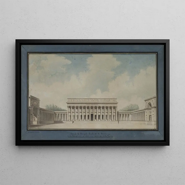 Alexandre Thodore Brongniart - Projet de place devant la Bourse.webp