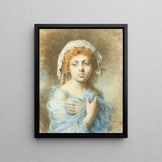 Alexei Harlamoff - Portrait Of A Young Lady.webp