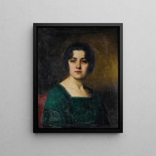 Alexei Harlamoff - Portrait Of Madame Ferette.webp