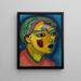 Poète Tête Mystique - Alexej von Jawlensky — indrammet kunstværk på væggen