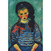 Fille au ruban rouge - Alexej von Jawlensky — visning af kunstværket