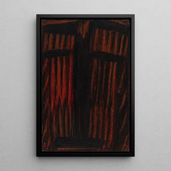 Reproduktion af maleriet Stort meditationsmaleri Herre lad mig antændes - Alexej von Jawlensky