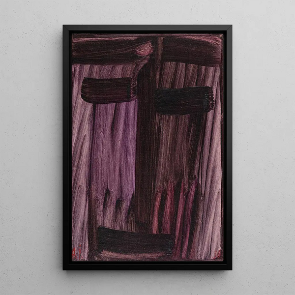 Reproduktion af maleriet Stort maleri med meditation, ømhed i efteråret - Alexej von Jawlensky