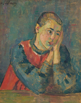 Alexej von Jawlensky - Kind Mit Gesttztem Kopf.webp