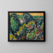 Landskab ved bredden af Lake Léman - Alexej von Jawlensky — indrammet kunstværk på væggen