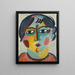 Tête de fille - Alexej von Jawlensky — indrammet kunstværk på væggen