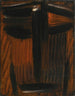 Meditation Sort Orange Lysende - Alexej von Jawlensky — visning af kunstværket