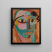 Tête mystique La Merveille - Alexej von Jawlensky — indrammet kunstværk på væggen
