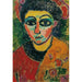 Reproduktion af maleriet Portrait af en dame - Alexej von Jawlensky