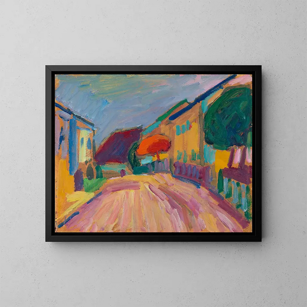Croquis de Murnau - Alexej von Jawlensky — indrammet kunstværk på væggen