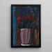 Reproduktion af maleriet Naturtro af cyclamen i blomstring - Alexej von Jawlensky