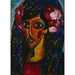 La Mantille bleue - Alexej von Jawlensky — visning af kunstværket