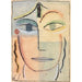 Reproduktion af maleriet Tête féminine - Alexej von Jawlensky