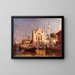 La mosquée de Dolmabahçe à Constantinople - Alexey Petrovich Bogolyubov — indrammet kunstværk på væggen