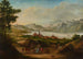 Vue du fond du lac de Genève prise au-dessus de Cully - Alexis Nicolas Prignon — visning af kunstværket