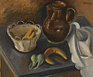 Alfrd Justitz - Still Life With White Basket.webp