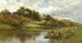 Belaugh sur la Bure, Norfolk - Alfred Augustus Glendening — visning af kunstværket