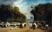 L'Artillerie, der camper i Tuileries-haven i slutningen af september 1870 - Alfred Decaen — visning af kunstværket