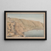 Vue de La Rambla de Castro près de Port Orotava Tenerife - Alfred Diston — indrammet kunstværk på væggen