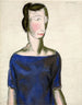 Portrait af en pige - Alfred Henry Maurer — visning af kunstværket