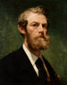 Selvportræt - Alfred Izydor Romer — visning af kunstværket