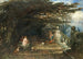 Terrasse de Haddon Hall - Alfred Joseph Woolmer — visning af kunstværket