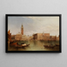 Vue de Venise - Alfred Pollentine — indrammet kunstværk på væggen
