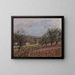 Bougival - Alfred Sisley — indrammet kunstværk på væggen