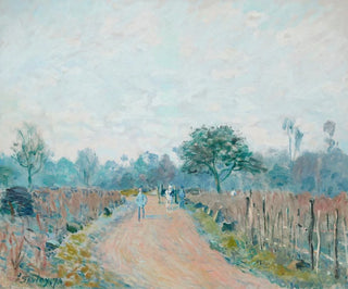 Alfred Sisley - Chemin de Prunay  Louveciennes.webp