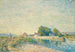 "Le Barrage du canal du Loing", Saint-Mammès - Alfred Sisley — visning af kunstværket