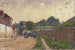 Marly-le-Roi - Alfred Sisley — visning af kunstværket