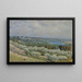 La Terrasse à Saint-Germain au printemps - Alfred Sisley — indrammet kunstværk på væggen