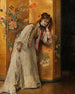 det nysgerrige maleri - Alfred Stevens — visning af kunstværket