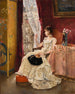 Rêverie - Alfred Stevens — visning af kunstværket