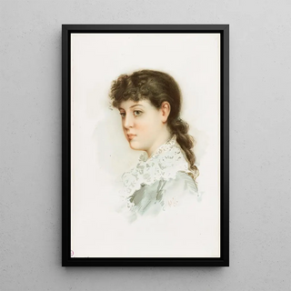 Alfred Turner - Female Head No 2 Brunette.webp
